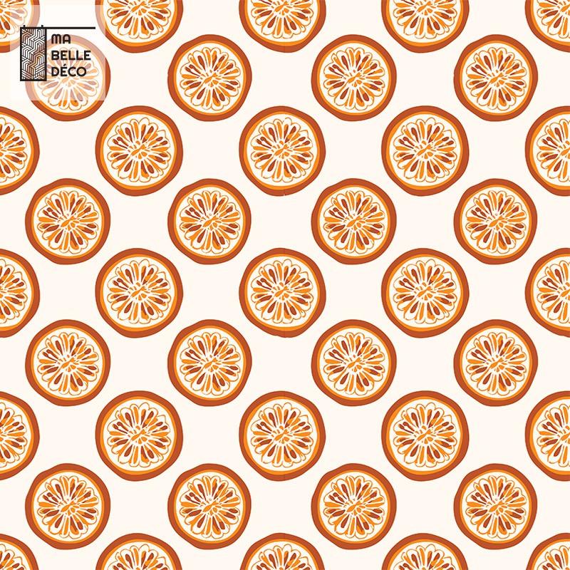 Set de Table Fruits abstraits rétro