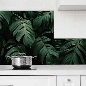 Crédences Cuisine déco Feuilles sur mesure