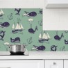 Crédences Cuisine déco Océan sur mesure Crédences Cuisine déco Océan sur mesure