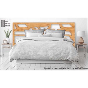 Tête de Lit Claustras bois Sixties