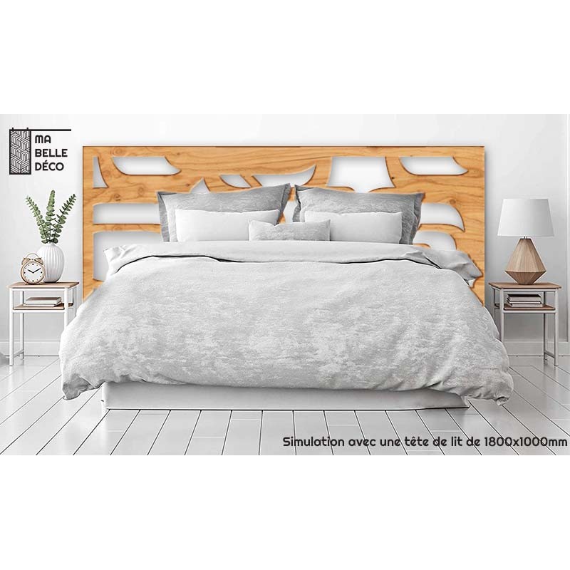 Tête de Lit Claustras bois Sixties