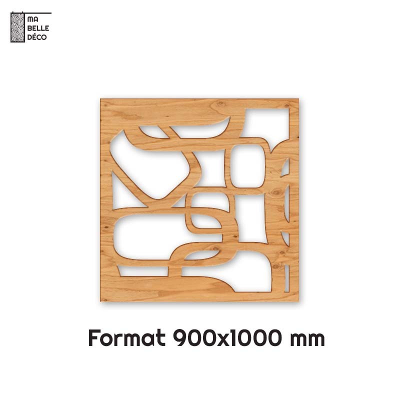 Tête de Lit Claustras bois Sixties 90cm