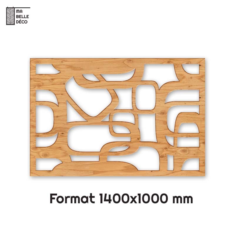 Tête de Lit Claustras bois Sixties 140cm
