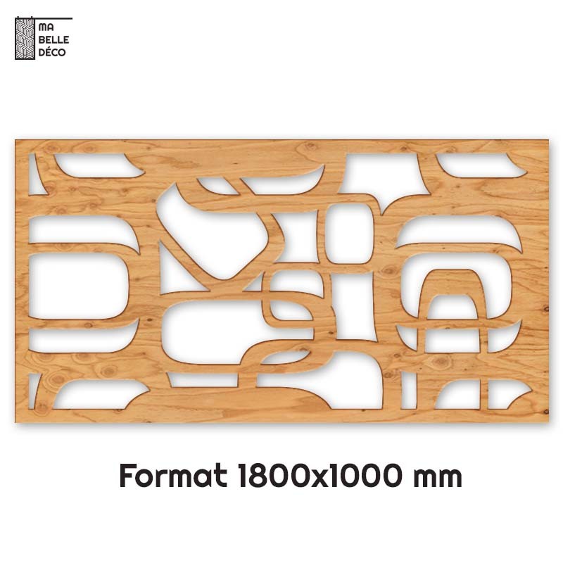 Tête de Lit Claustras bois Sixties 180cm