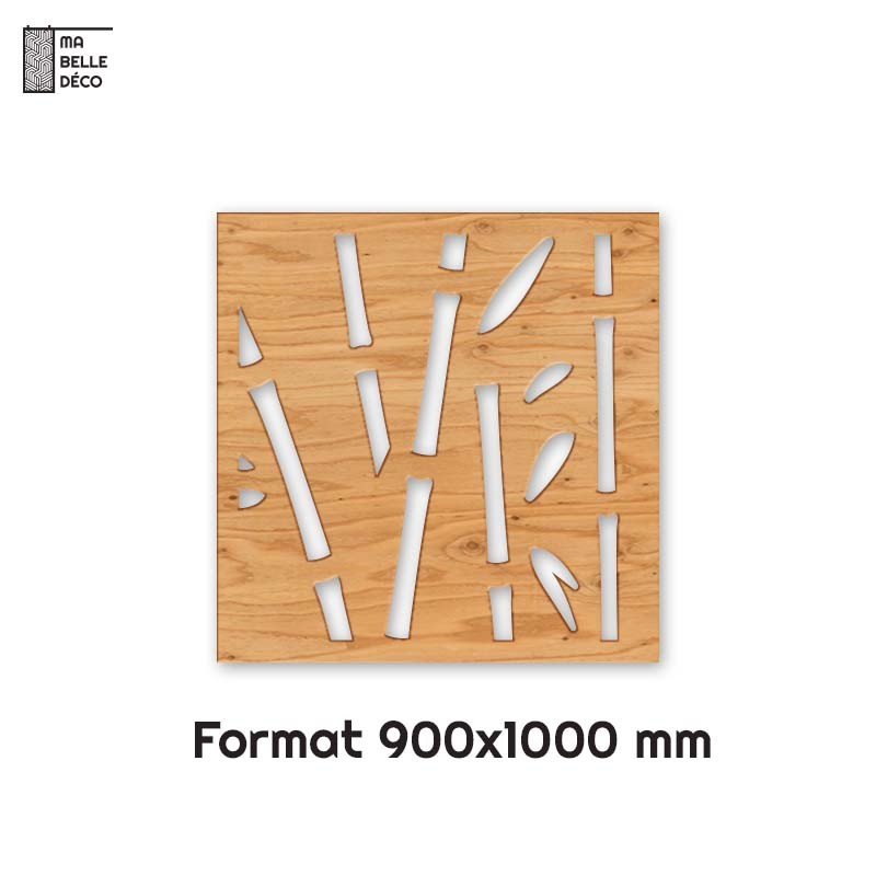 Tête de Lit Claustras bois Bambou 90cm