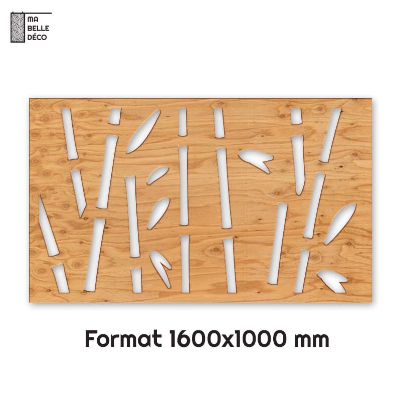 Tête de Lit Claustras bois Bambou 160cm