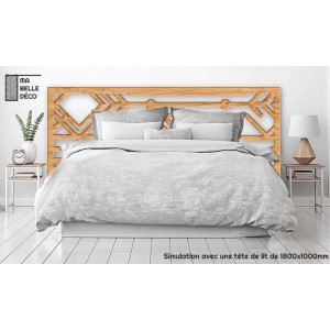 Tête de Lit Claustras bois Art Déco Flêche
