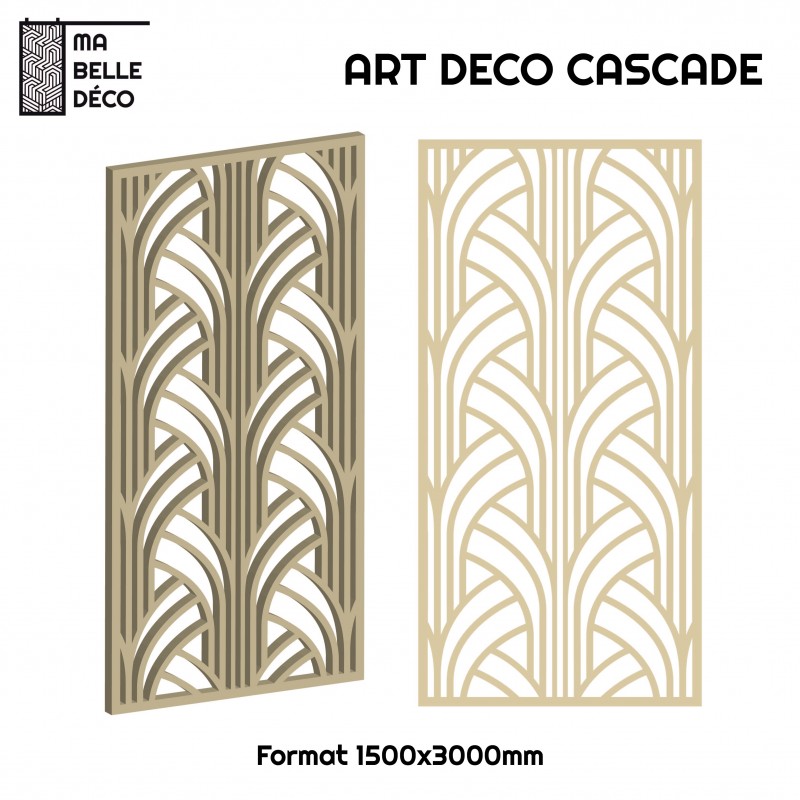Claustra Art Déco Cascade