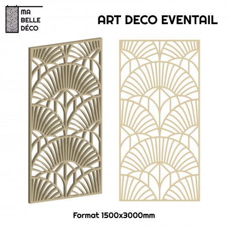 Claustra Art Déco Éventail Claustra Art Déco Éventail