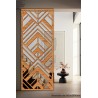 Claustra Art Déco Chevrons simu Claustra Art Déco Chevrons simu