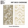 Claustra Art Déco Chevrons Claustra Art Déco Chevrons
