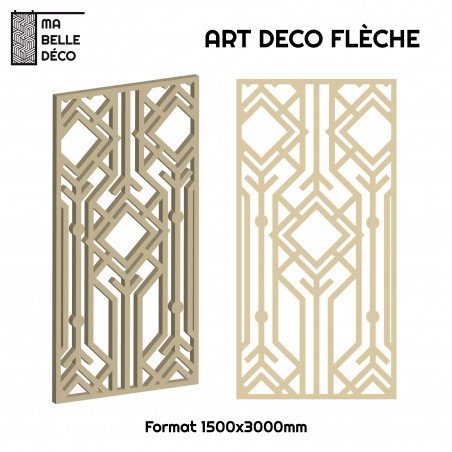 Claustra Art Déco Flèche Claustra Art Déco Flèche