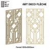Claustra Art Déco Flèche Claustra Art Déco Flèche