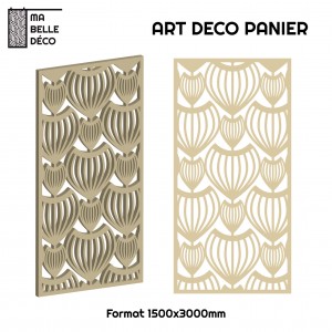 Claustra Art Déco Panier