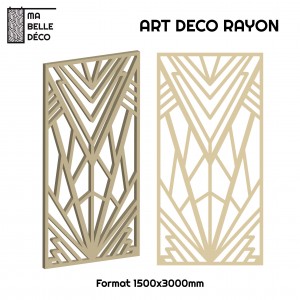 Claustra Art Déco Rayon