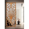 Claustra Art Déco Palmier 1000x2500 Claustra Art Déco Palmier 1000x2500