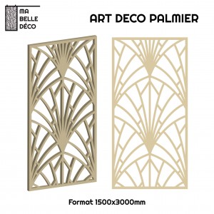 Claustra Art Déco Palmier