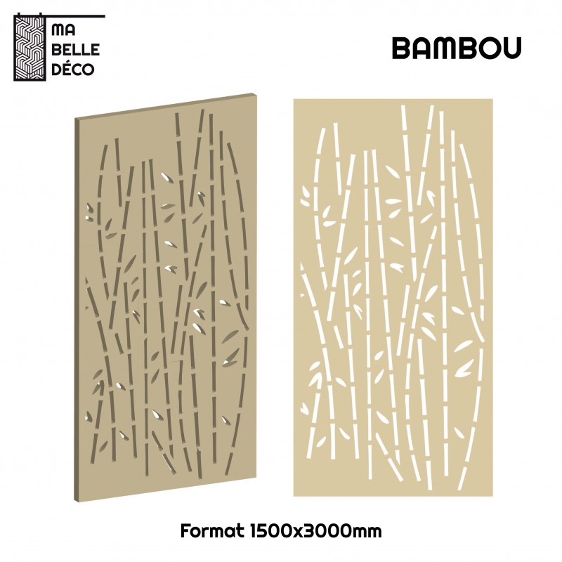 Claustra Bambou 1500x3000