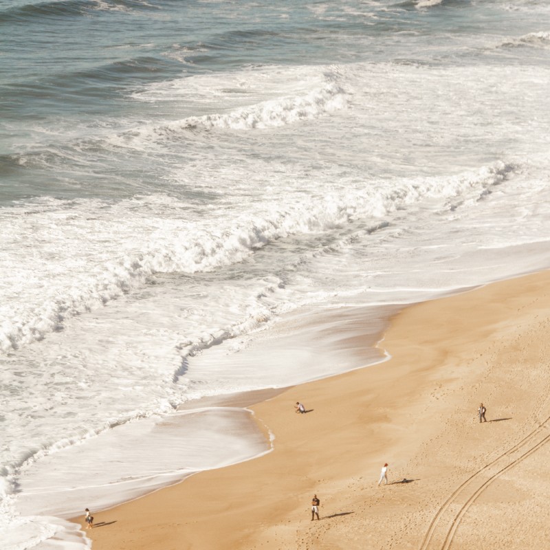 Papier peint panoramique Journée à la plage