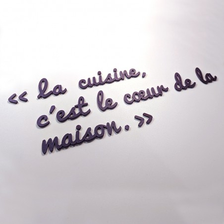 Lettres Déco Impression 3D à coller