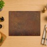 Tapis protège plaque de cuisson - Acier rouillé
