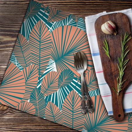 Set de Table imprimé motifs Jungle graphique décoration maison salle à manger et cuisine