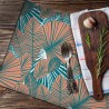 Set de Table imprimé motifs Jungle graphique décoration maison salle à manger et cuisine Set de Table imprimé motifs Jungle graphique décoration maison salle à manger et cuisine