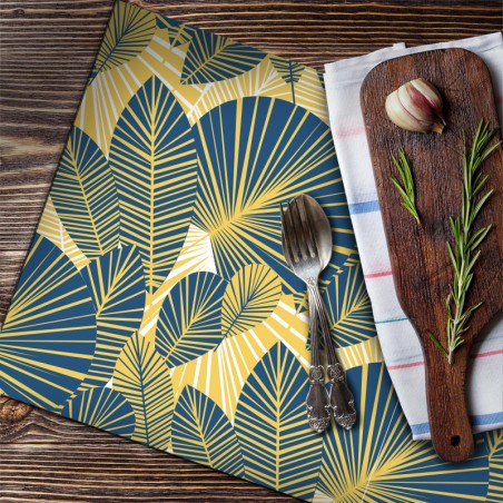 Set de Table imprimé motifs Jungle graphique décoration maison salle à manger et cuisine