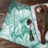 Set de Table imprimé motifs Jungle graphique décoration maison salle à manger et cuisine Set de Table imprimé motifs Jungle graphique décoration maison salle à manger et cuisine