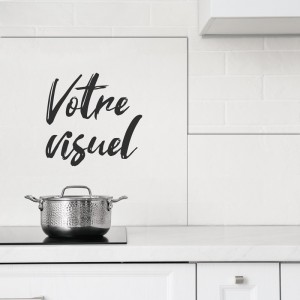 Crédence cuisine déco visuel personnalisé