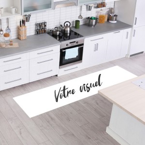 Tapis déco imprimé d'un visuel personnalisé