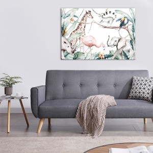 Tableau en toile déco intérieur murale Sauvage