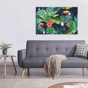 Tableau en toile déco intérieur murale Jungle
