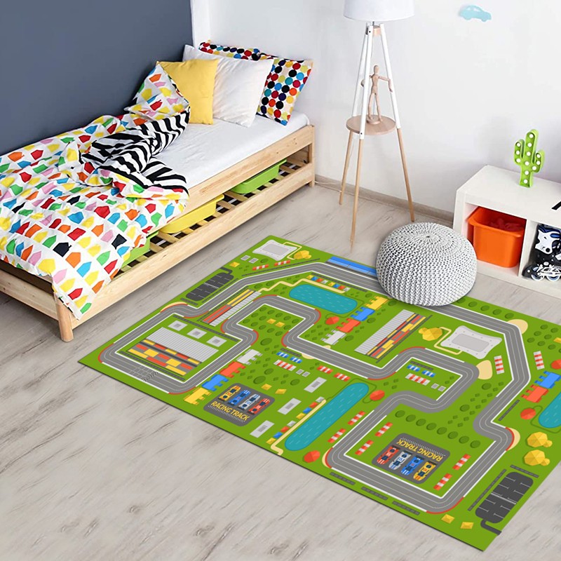 Tapis déco pvc impression Circuit
