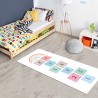 Tapis déco pvc impression Marelle Arc-en-ciel Tapis déco pvc impression Marelle Arc-en-ciel