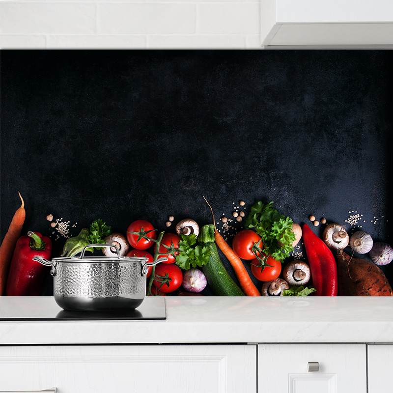 Crédences Cuisine déco Légumes sur mesure