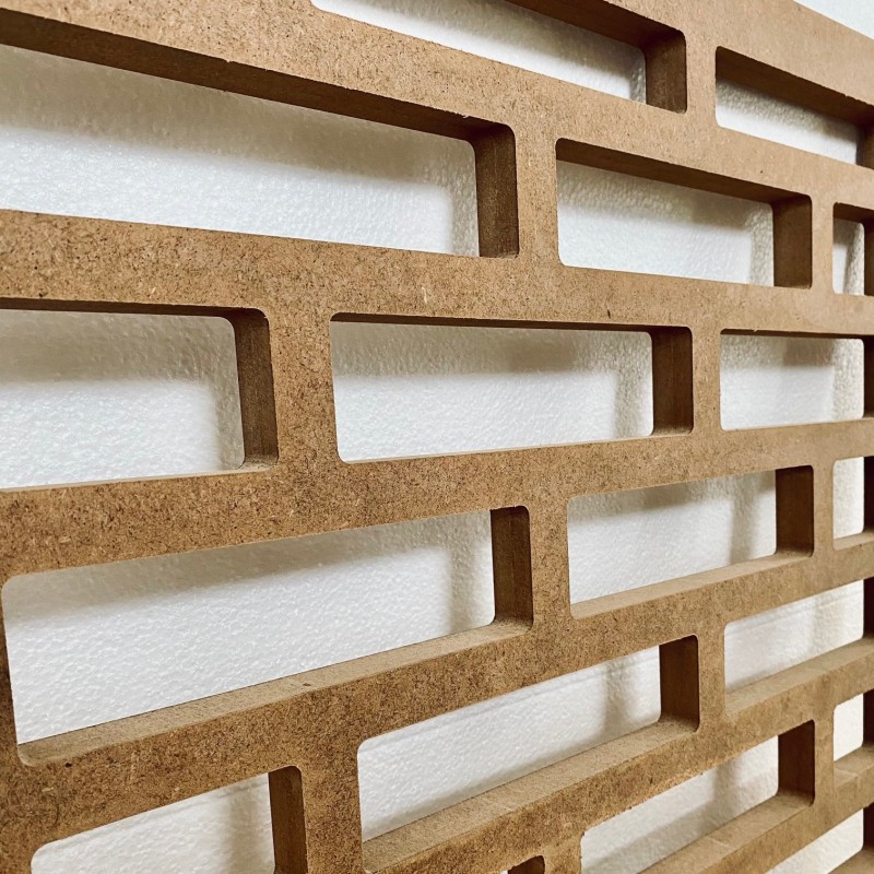 Claustra motifs briques panneau décoratif en MDF 19MM
