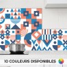 Crédences Cuisine déco motif Formes Géométriques sur mesure Crédences Cuisine déco motif Formes Géométriques sur mesure