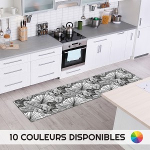 Tapis déco pvc impression Jungle graphique