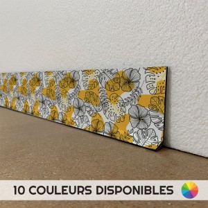 Plinthes déco intérieur maison dibond motifs Plantes