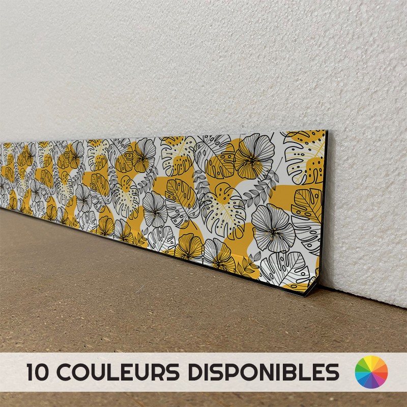 Plinthes déco intérieur maison dibond motifs Plantes