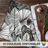 Set de Table imprimé motifs Jungle graphique décoration maison salle à manger et cuisine Set de Table imprimé motifs Jungle graphique décoration maison salle à manger et cuisine