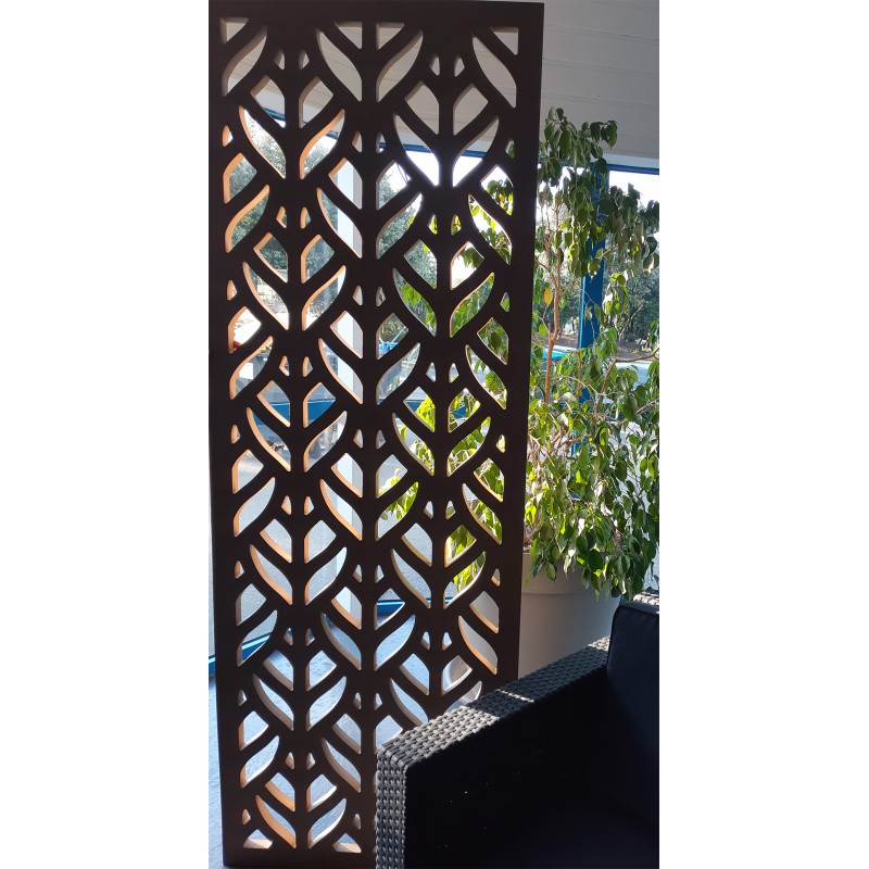 Claustra Feuiles, contreplaqué chêne