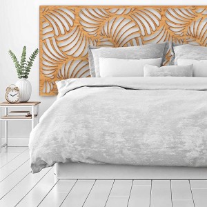 Tête de Lit Claustras bois Coquillage