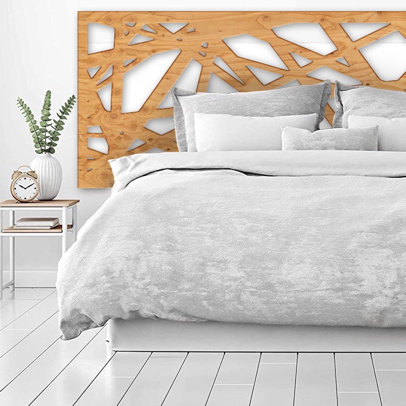 Tête de Lit Claustras bois Cut