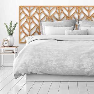 Tête de Lit Claustras bois Feuille