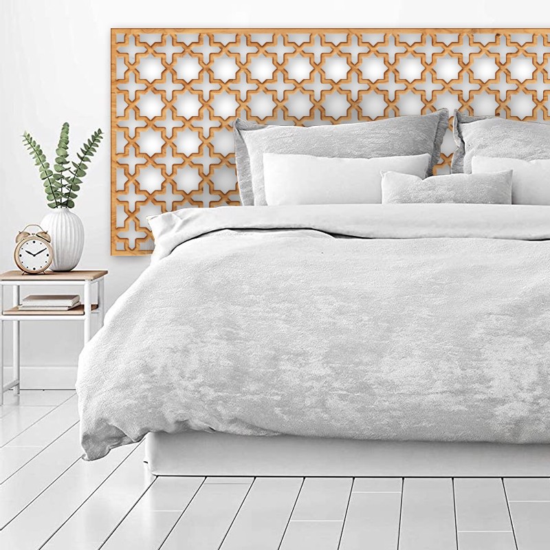 Tête de Lit Claustras bois Moucharachieh