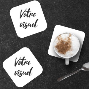 6 dessous de verre Visuel personnalisé
