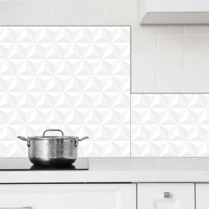 Crédence Cuisine Triangle 3D