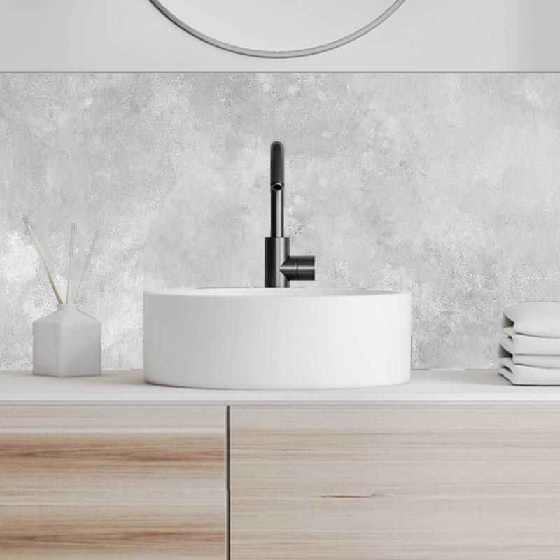 Crédence Salle de bain Béton